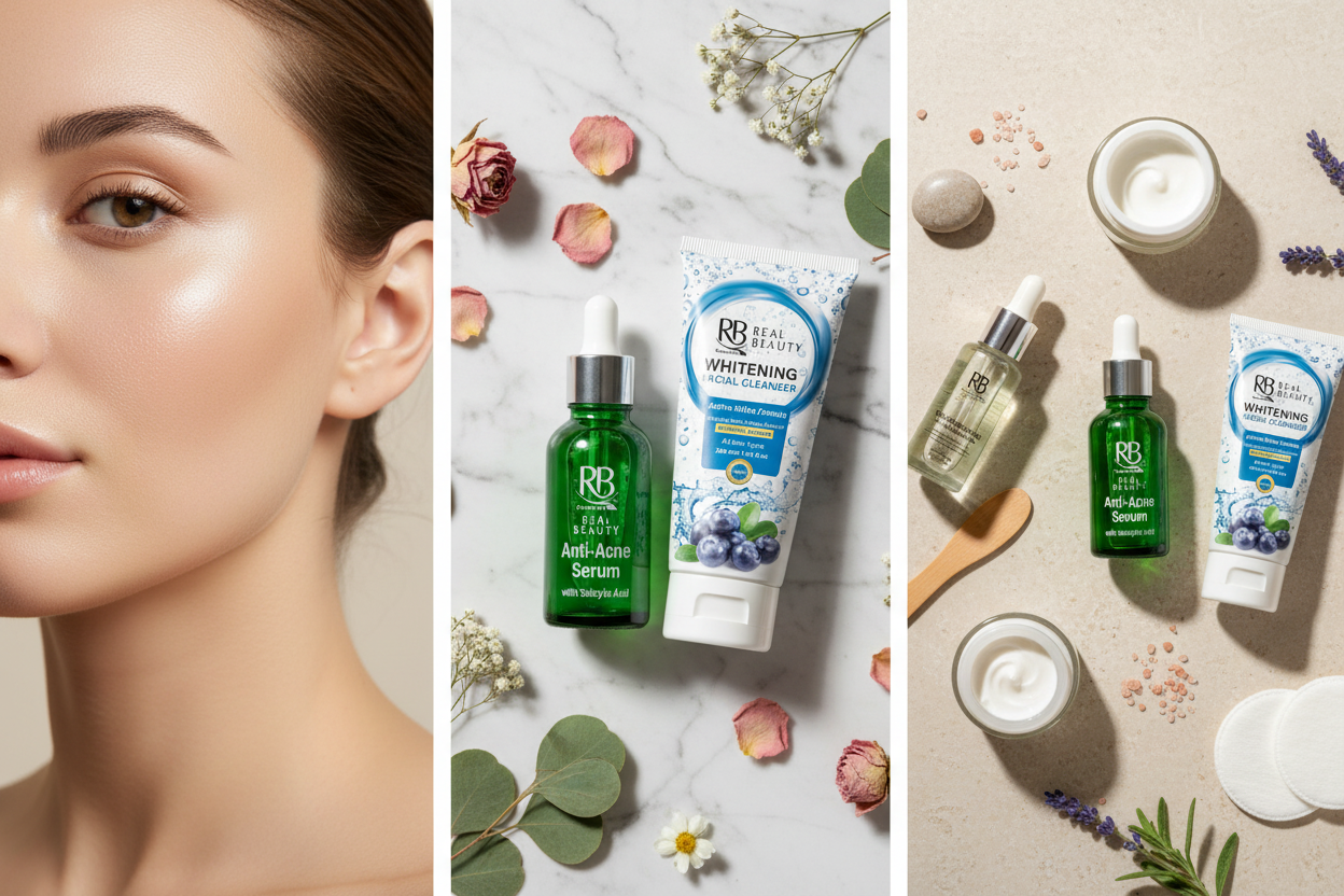Black Rose skincare routine for open pores – serum, cleanser and skin results