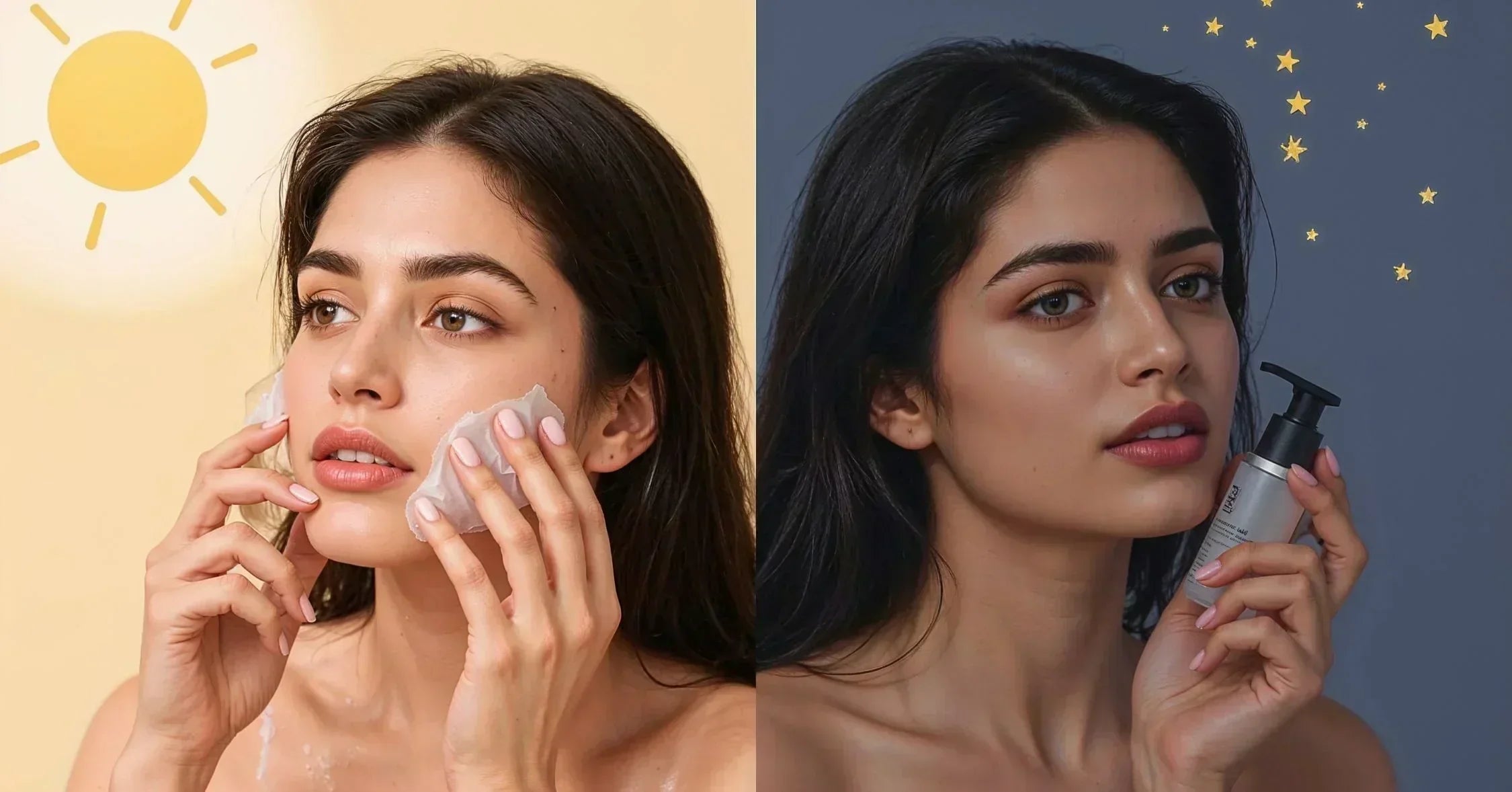 Morning vs night facewash routine for oily skin in Pakistan