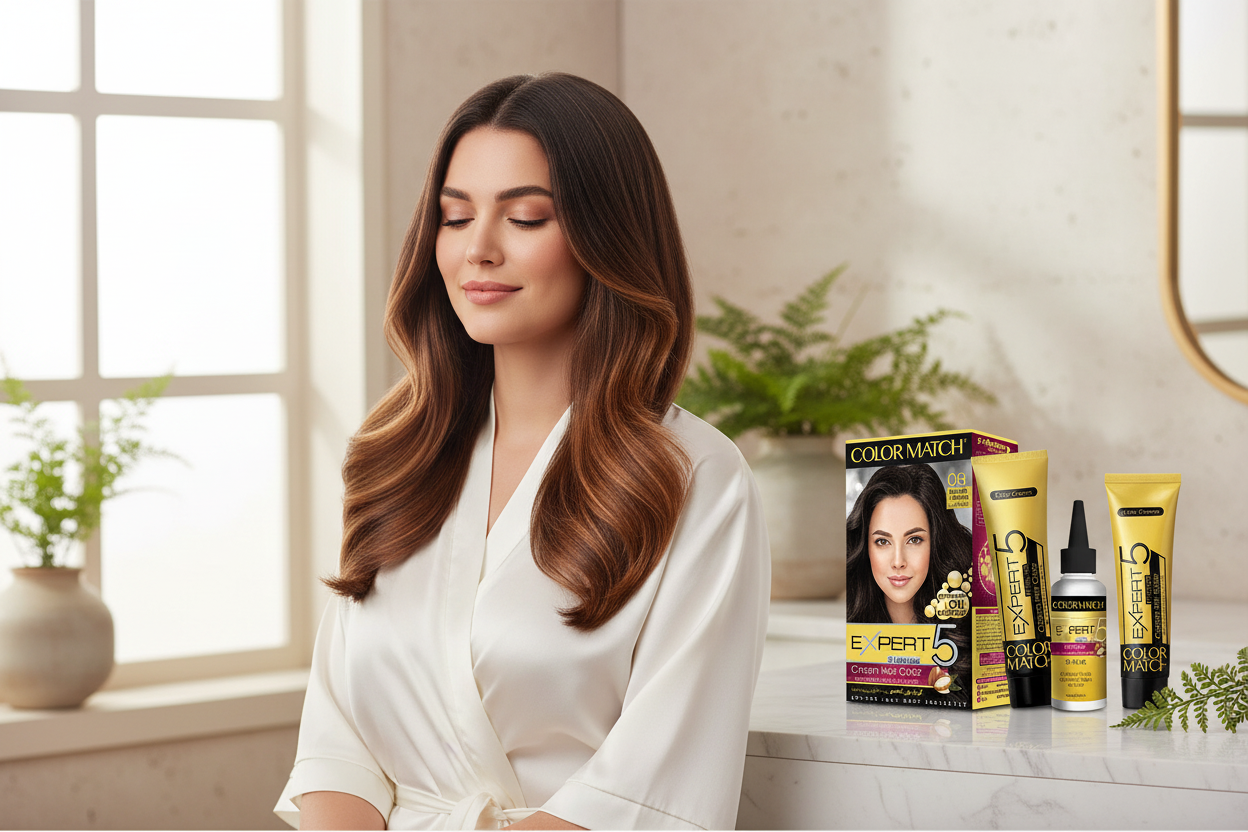Best low-maintenance hair colors for busy women featuring Black Rose Color Match Expert 5 products