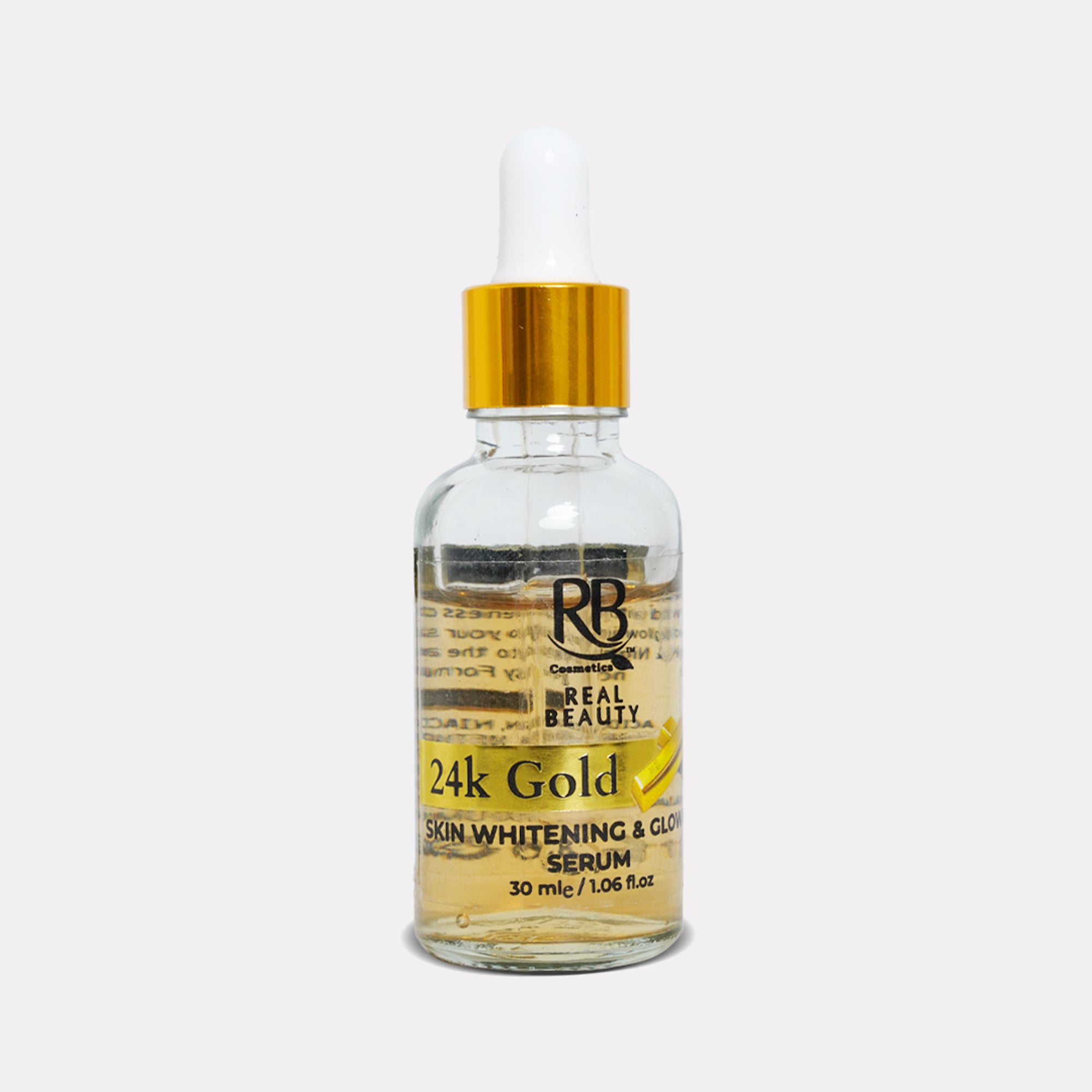 24K Gold Skin Whitening & Glowing Serum