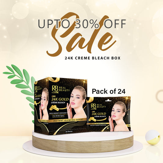 24K Gold Cream Bleach Box - Blackrosecolorexperts