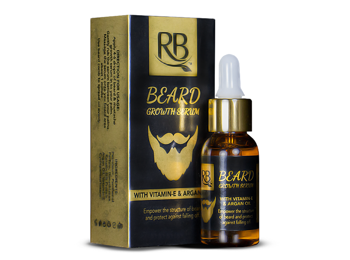 Beard Growth Serum for Beard and Mustache  (BUY 1 GET 1 FREE ) - Blackrosecolorexperts