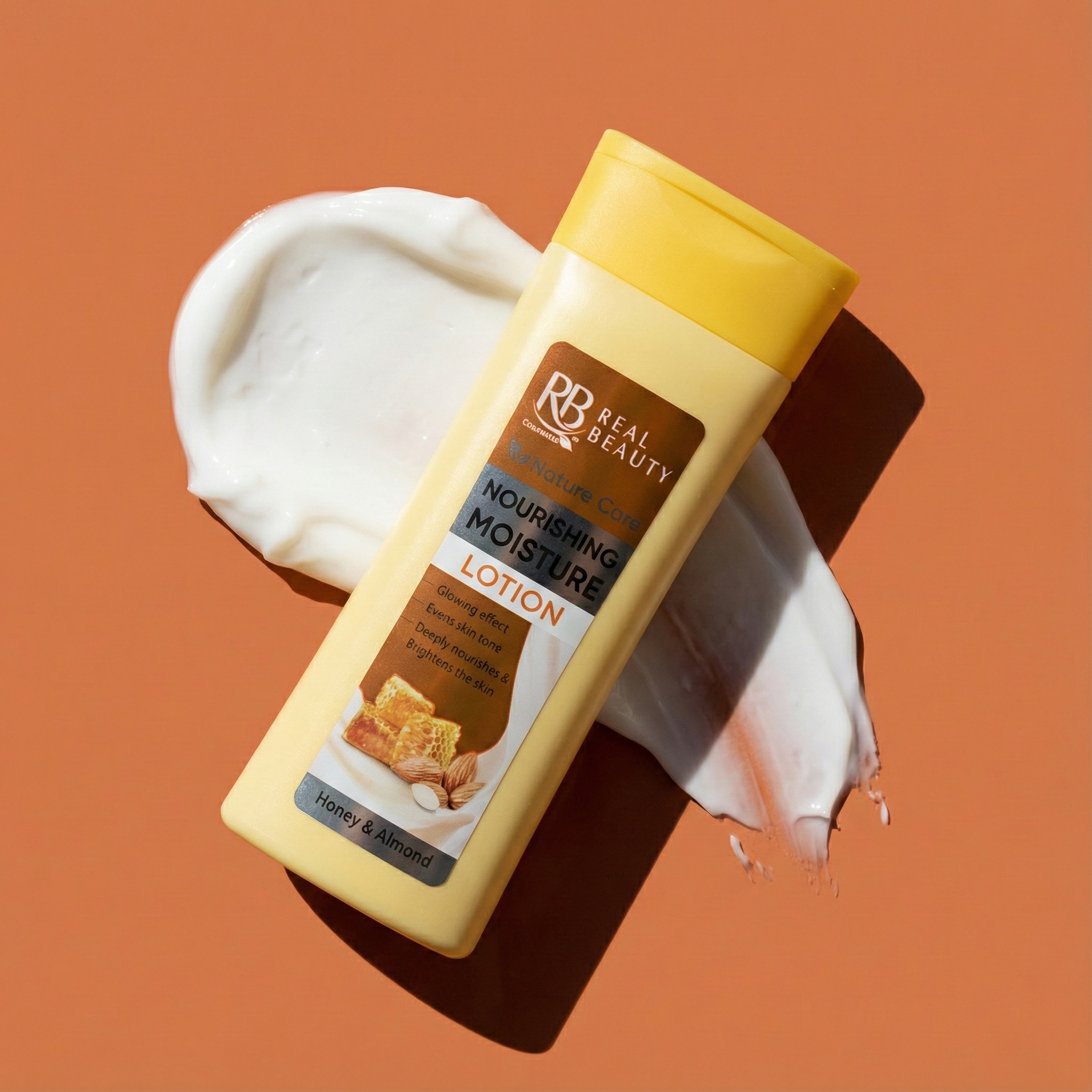 Real Beauty Nourishing Moisture Lotion – Honey & Almond