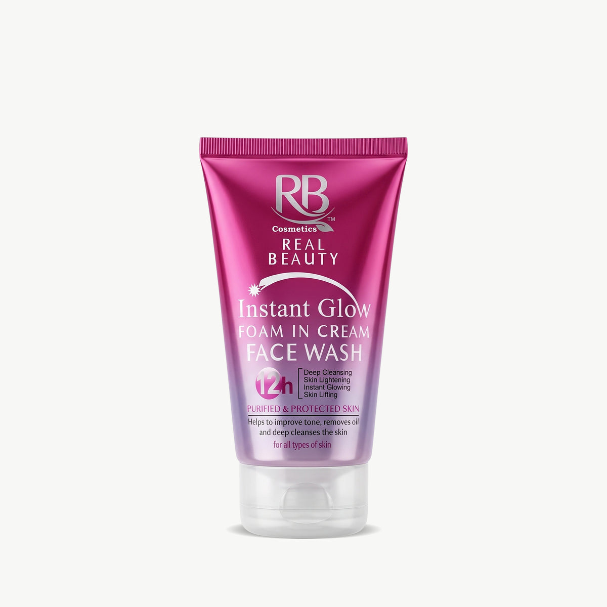 Instant Glow Foam in Cream Face Wash