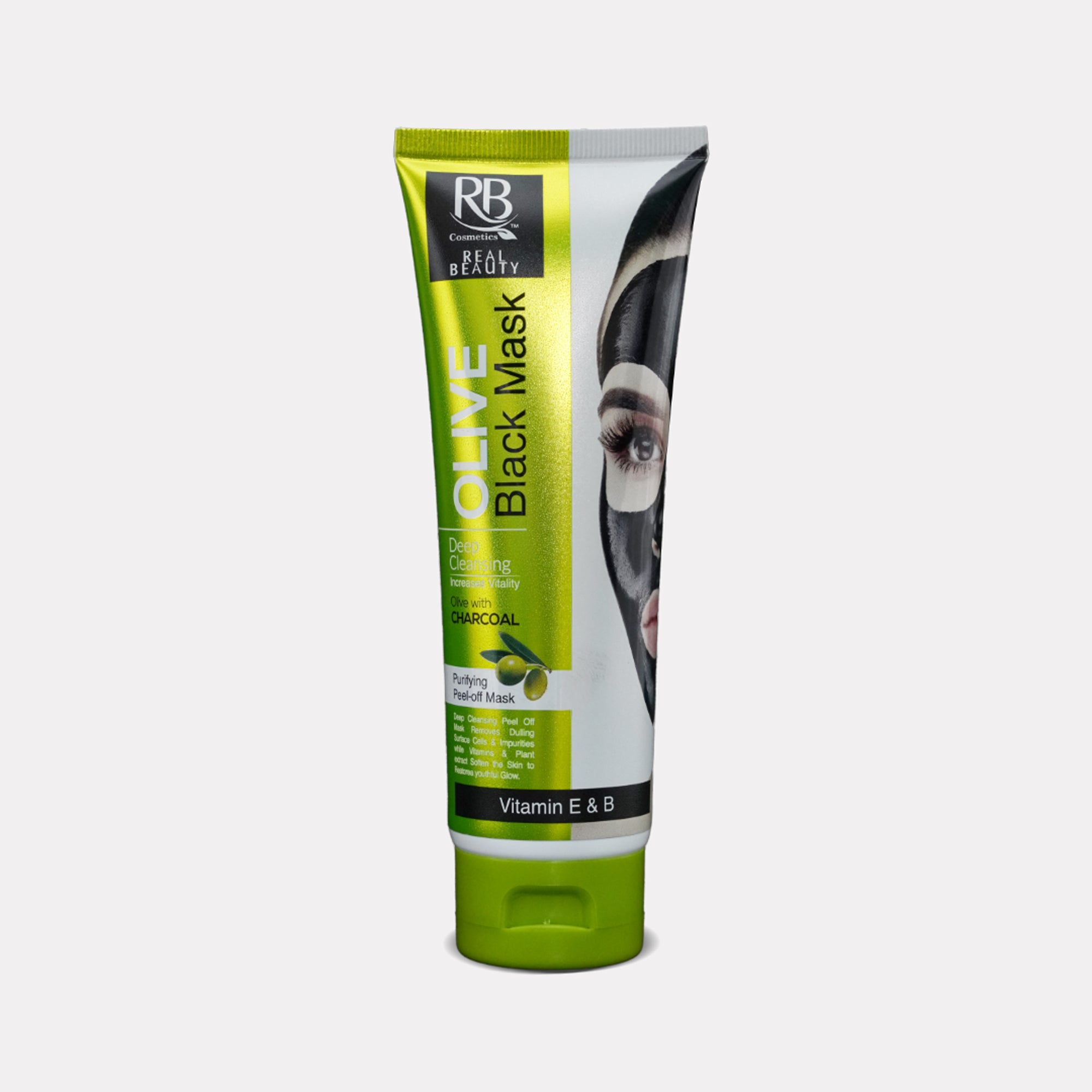 Olive Black Mask - RB Cosmetics