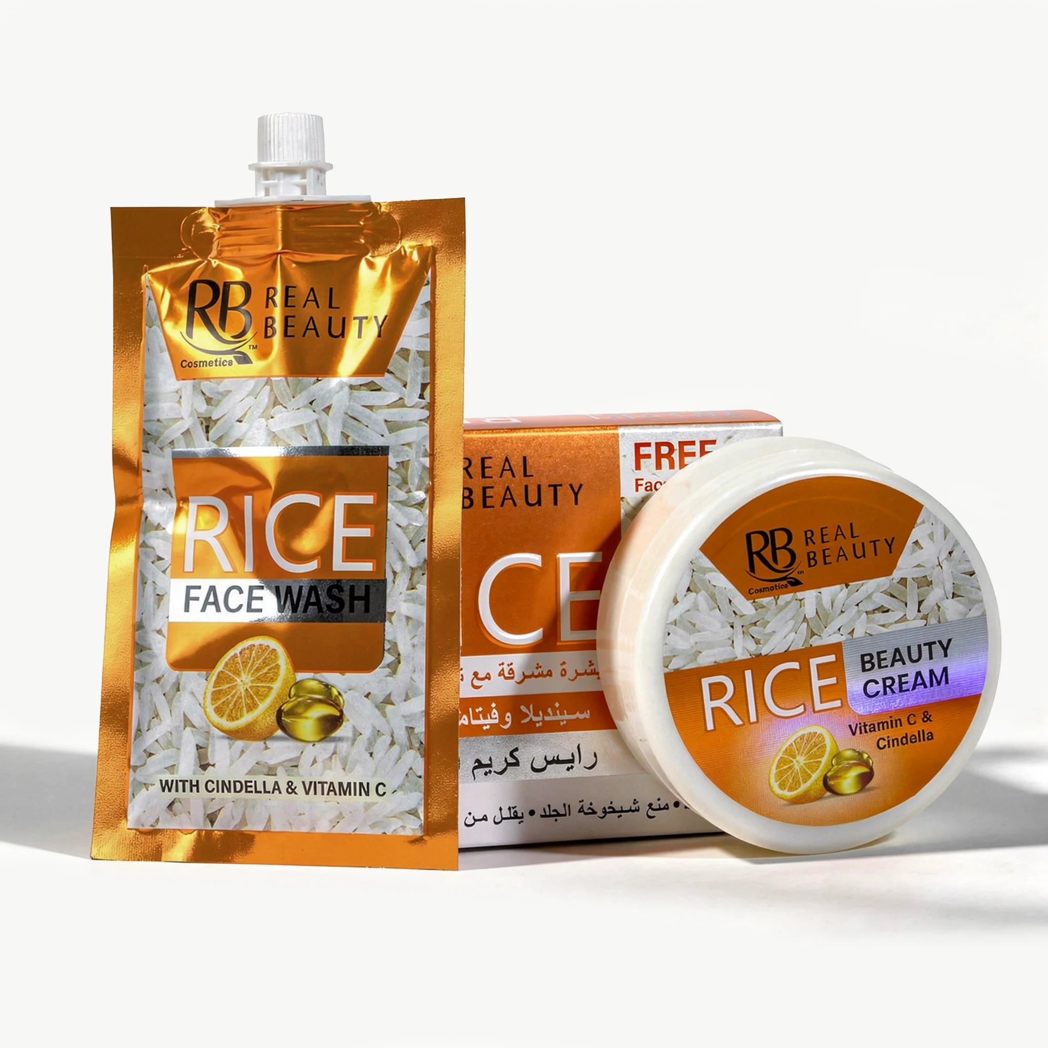 RB Rice & Beauty Cream + Free Face Wash