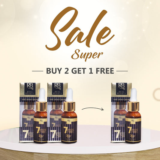 Hair Growth Serum With 7 Effects (BUY 2 GET 1 FREE ) - Blackrosecolorexperts