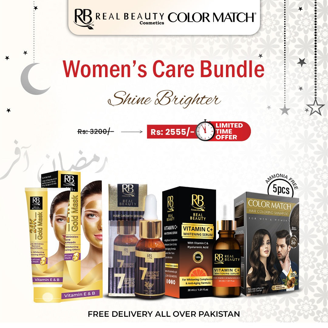 Ramadan Women’s Care Bundle-1 – Rs.2555/- (Worth Rs.3200/-)