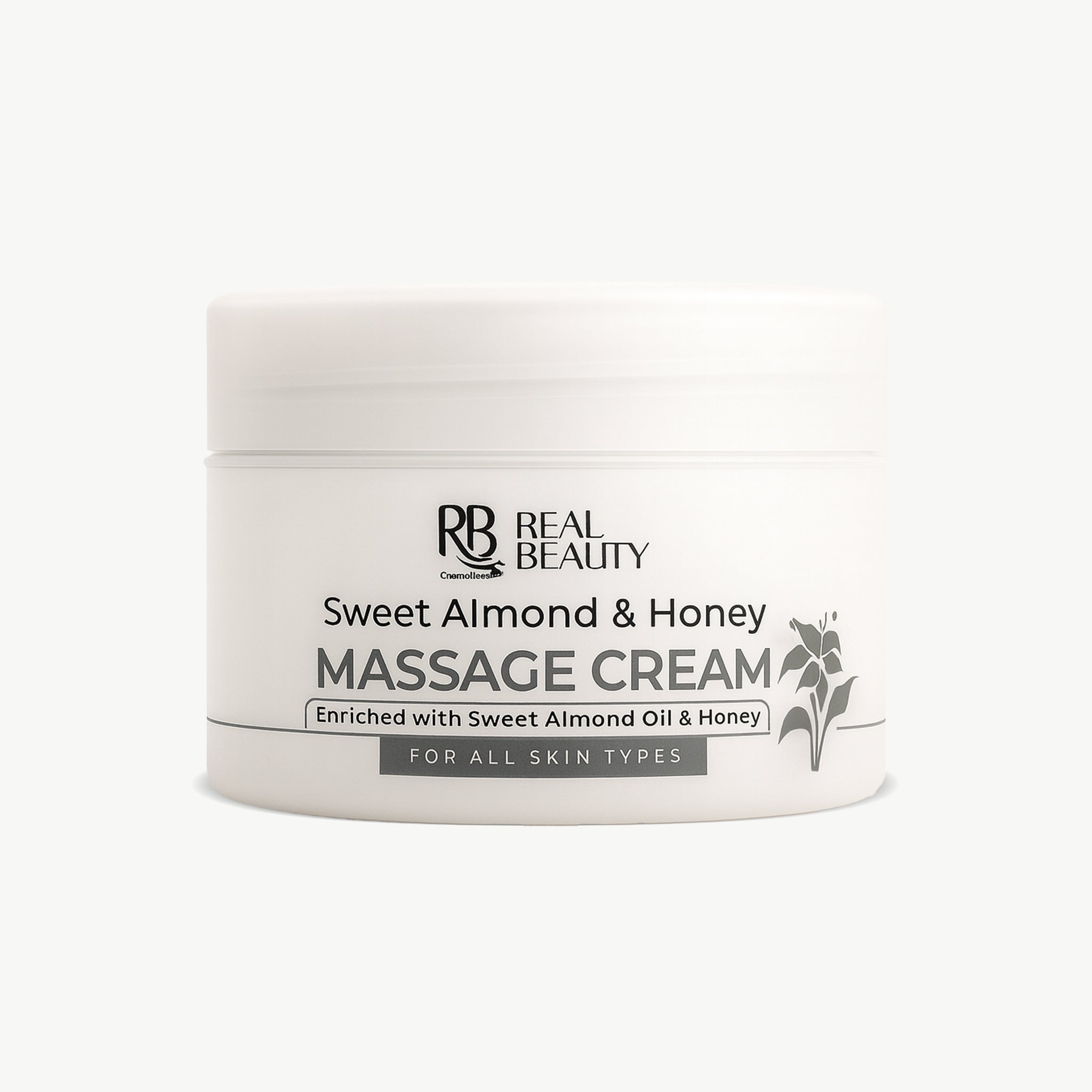 Sweet Almond & Honey Massage Cream (100ml/280ml)