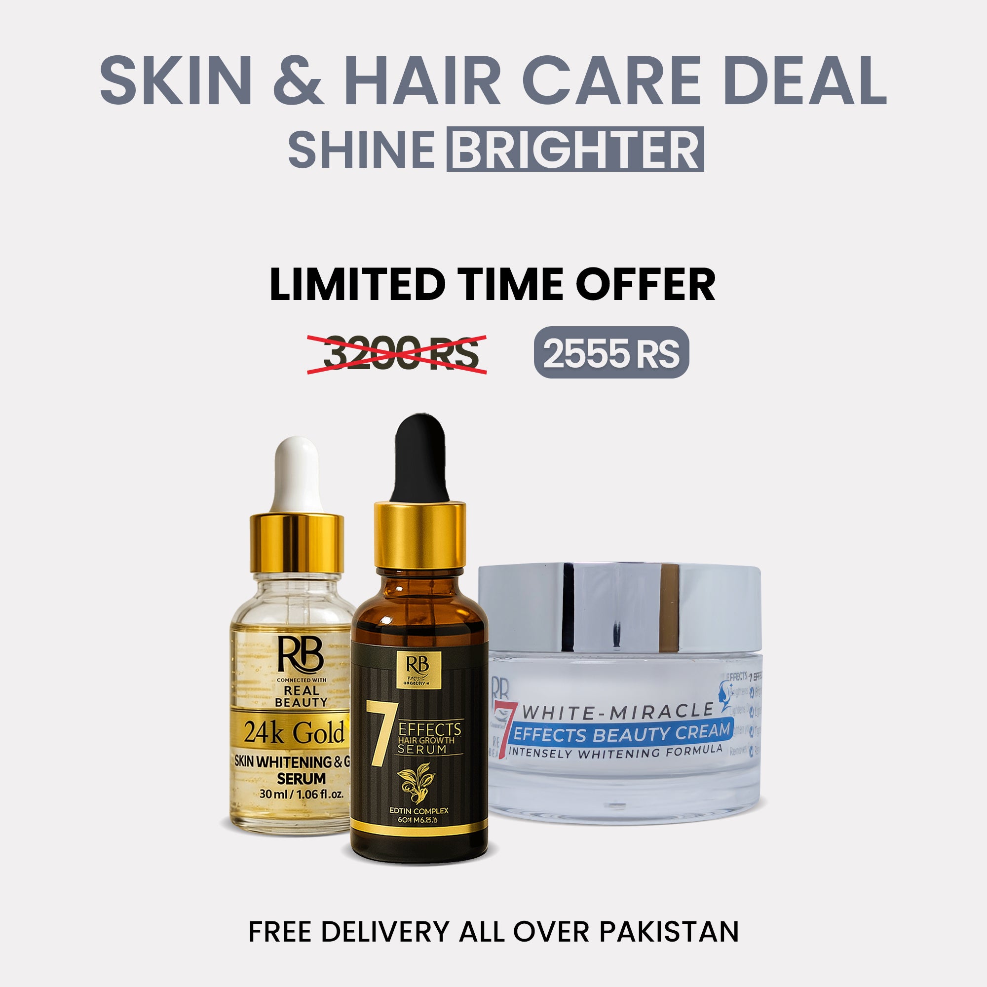 Skin & Hair Care Deal – Shine Brighter Essentials