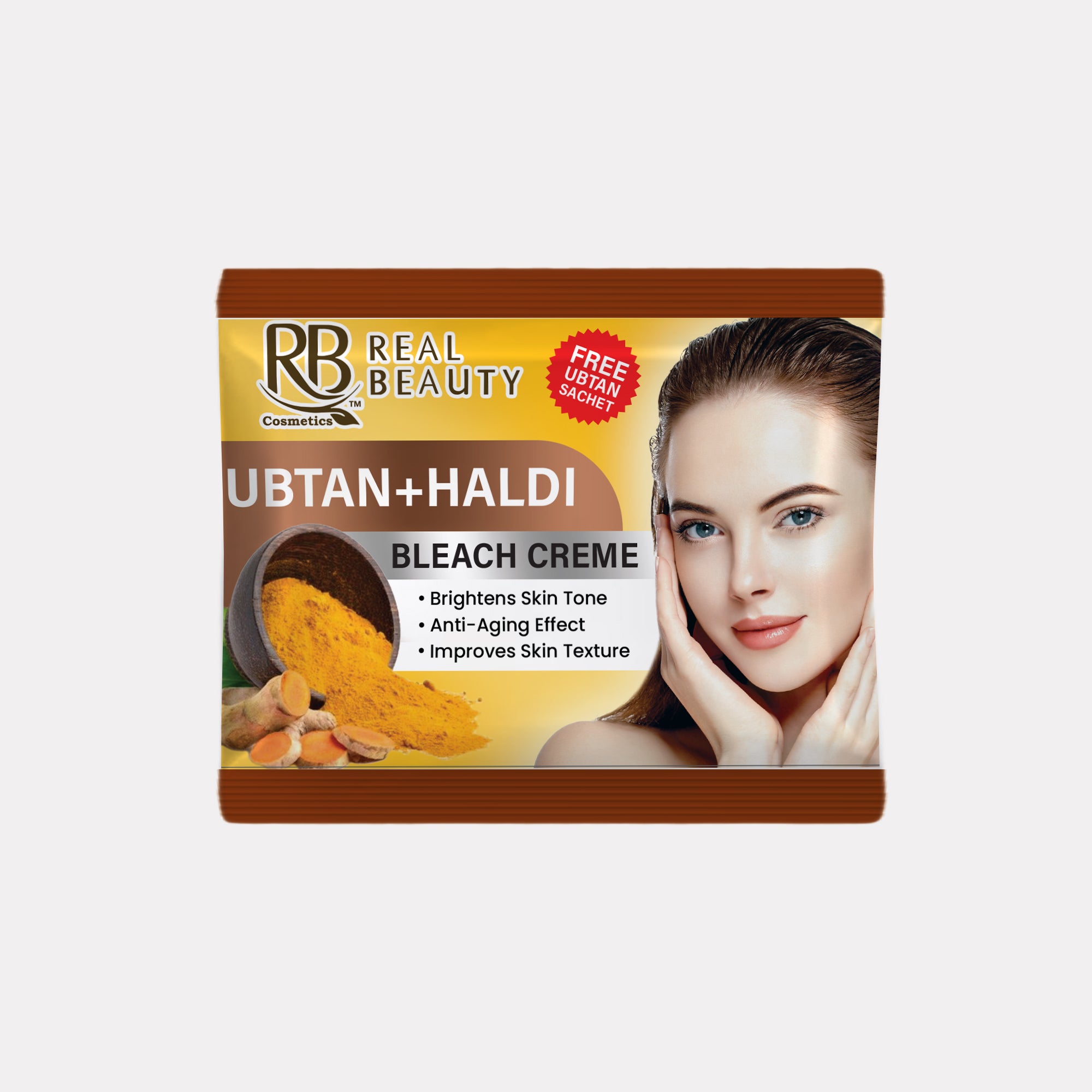 RB Ubtan + Haldi Bleach Creme (Ammonia Free + Free Ubtan Sachet)