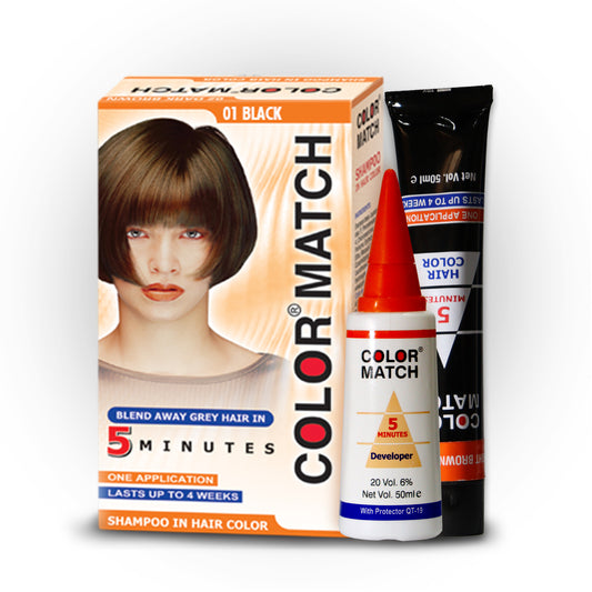 Color Match 5 Minutes Hair Color - Blackrosecolorexperts