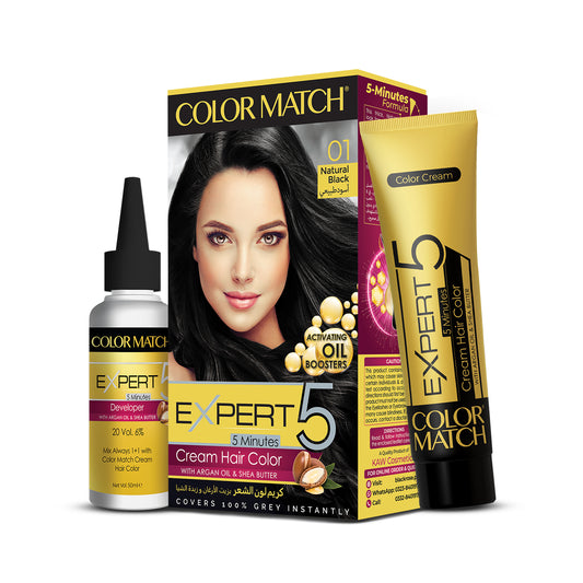 Color Match Expert 5 Cream Hair Color - Blackrosecolorexperts