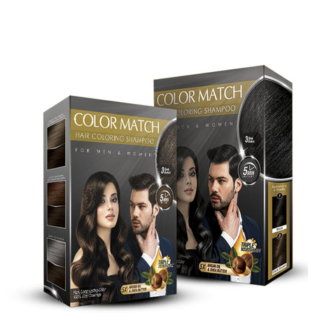 Hair Coloring Shampoo Dark Brown - Blackrosecolorexperts