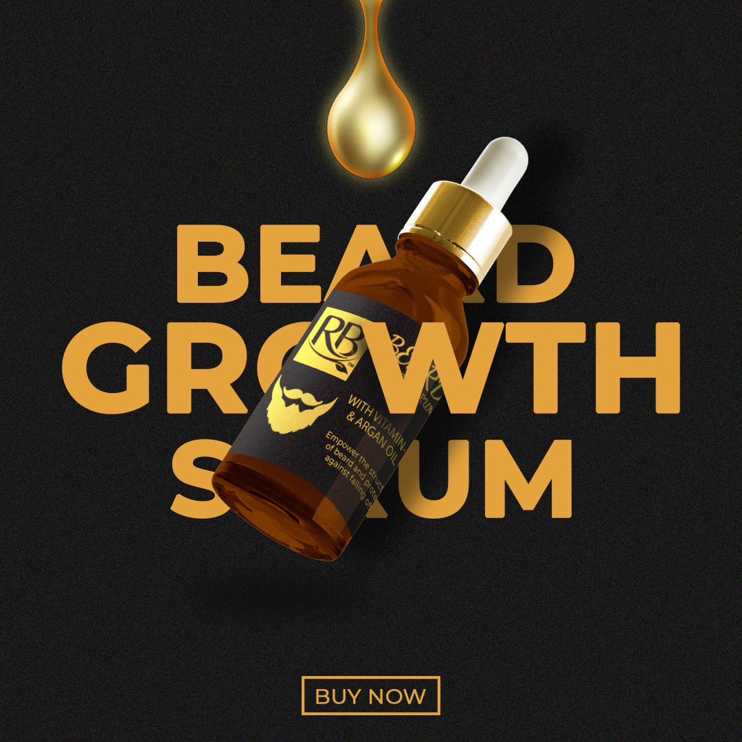 Beard Growth Serum for Beard and Mustache  (BUY 1 GET 1 FREE ) - Blackrosecolorexperts